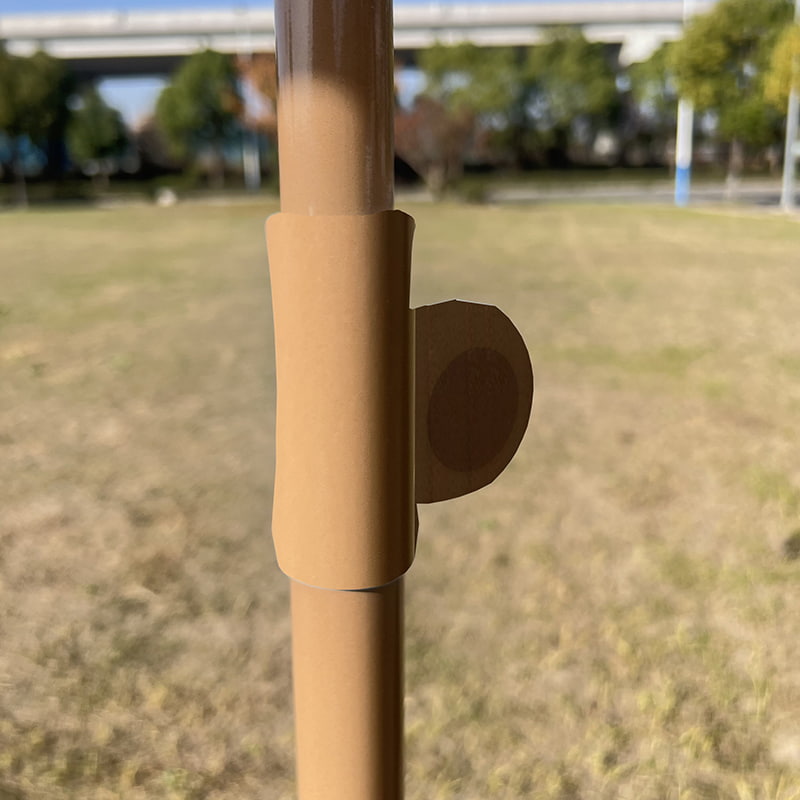 โครงไฟเบอร์ 2M ก้านอะลูมิเนียมน้ำหนักเบา ร่มกันแดดแบบธรรมดา