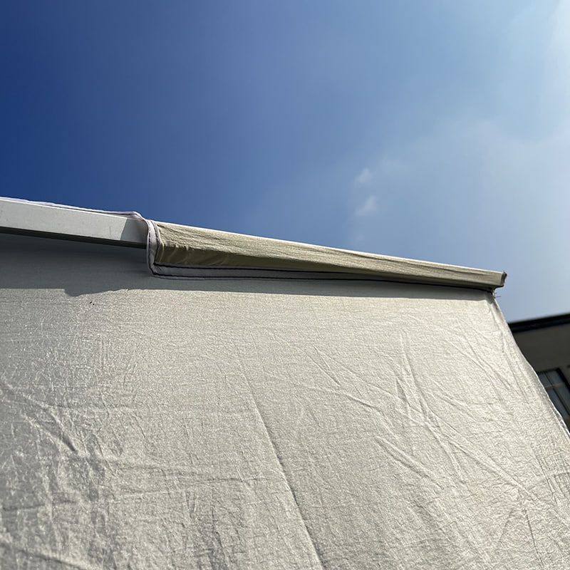 ร่มชายหาดตกแต่งยาง 2 เส้น 2.8*2.4 ม