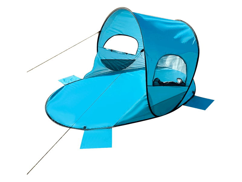 เต็นท์ชายหาดแบบพกพาติดตั้งด่วนสำหรับหลายคนกลางแจ้ง