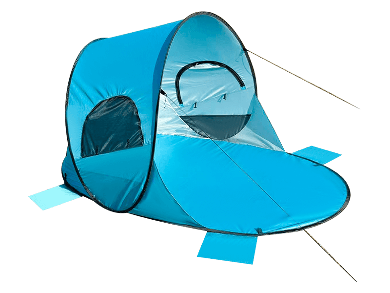 เต็นท์ชายหาดแบบพกพาติดตั้งด่วนสำหรับหลายคนกลางแจ้ง