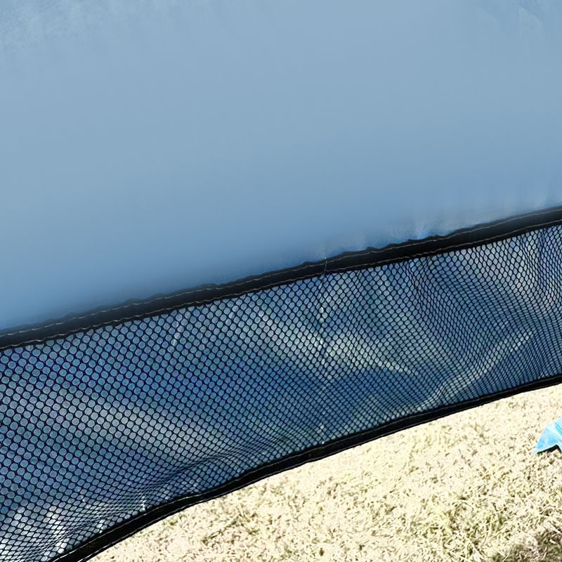 เต็นท์ตั้งแคมป์ชายหาดกลางแจ้งพร้อมแผ่นพื้นแบบรวม