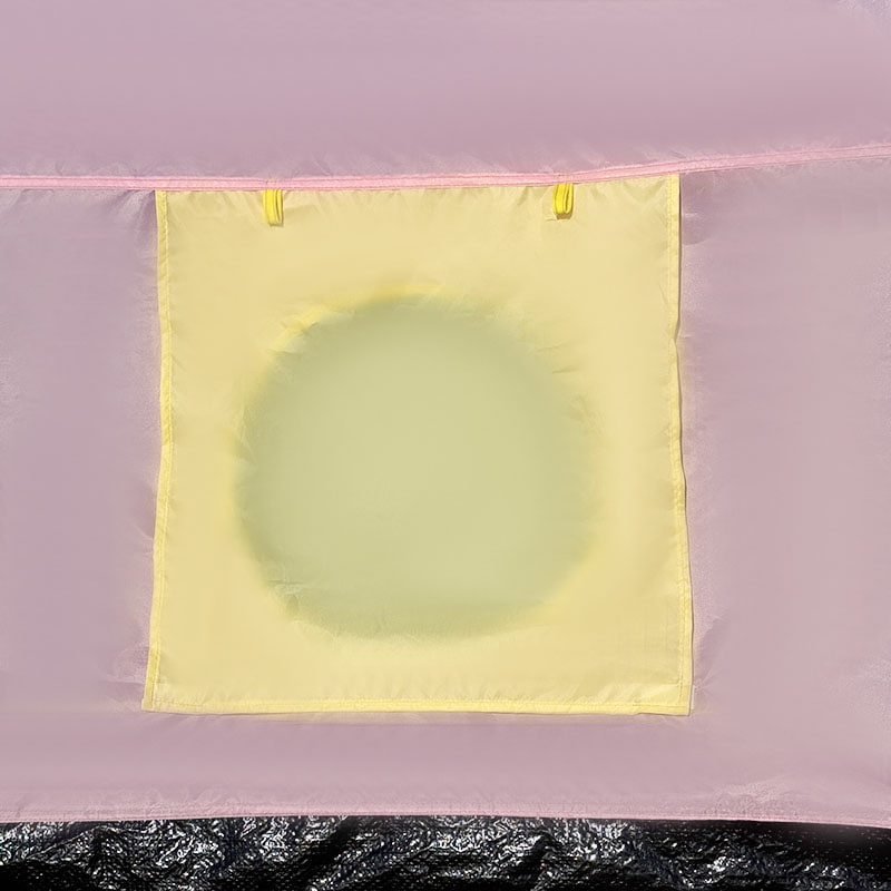 เต็นท์พับได้สีสันสดใสสำหรับเด็กกลางแจ้ง