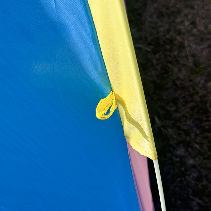 เต็นท์พับได้สีสันสดใสสำหรับเด็กกลางแจ้ง