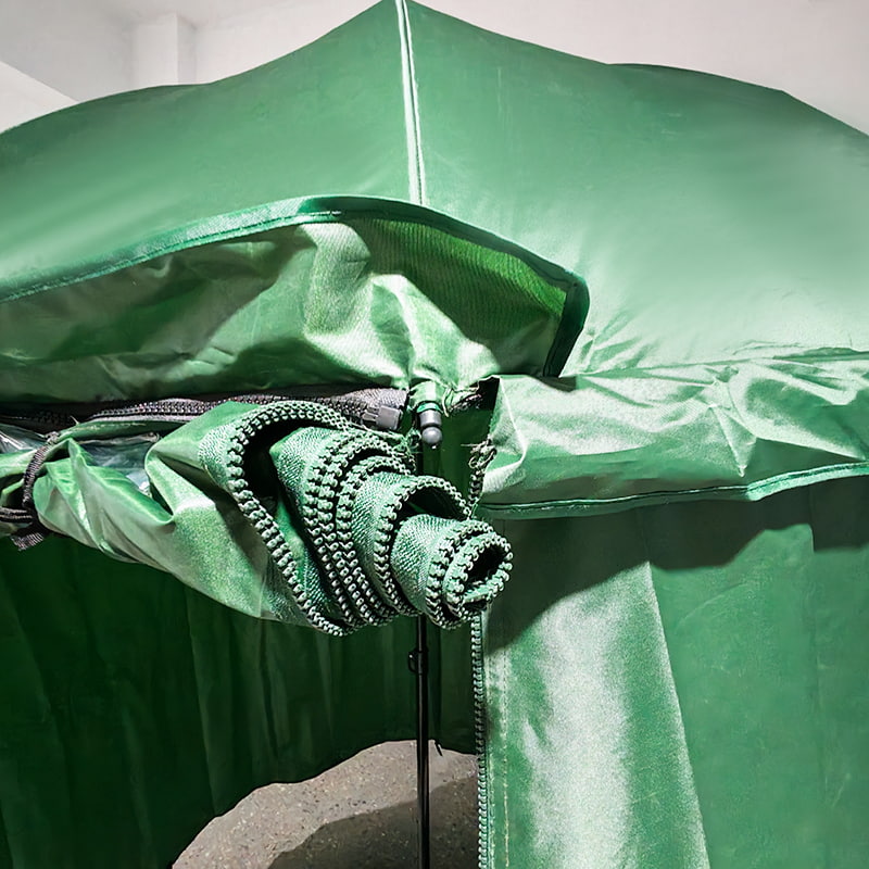 ร่มกันสาดสีเขียวทหาร 2.2 ม